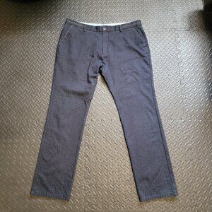 Rosso Milano Italy Chambray Trousers Pants, Blue, Size 40x32, Used, RMP-364